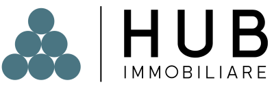 logo HUB orizzontale colore nero